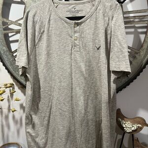 American Eagle Outfitters Gray Men's Shirt